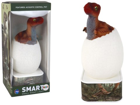 Lampka Jajko Dinozaur LED Micro USB LEAN Toys Lampka Jajko Dinozaur LED Micro USB LEAN Toys