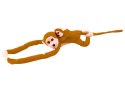 Maskotka Pluszowa Małpka z Dzieckiem Jasno Brązowa 70 cm LEAN Toys