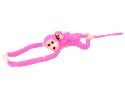 Maskotka Pluszowa Małpka z Dzieckiem Różowa 70 cm LEAN Toys