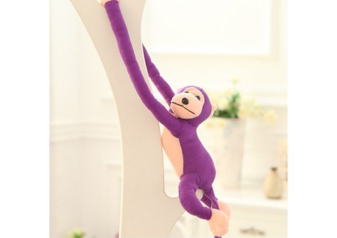 Maskotka Pluszowa Małpka z Dźwiękiem Fioletowa 60 cm LEAN TOYS Maskotka Pluszowa Małpka z Dźwiękiem Fioletowa 60 cm LEAN TOYS
