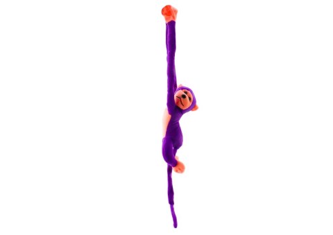 Maskotka Pluszowa Małpka z Dźwiękiem Fioletowa 60 cm LEAN TOYS Maskotka Pluszowa Małpka z Dźwiękiem Fioletowa 60 cm LEAN TOYS