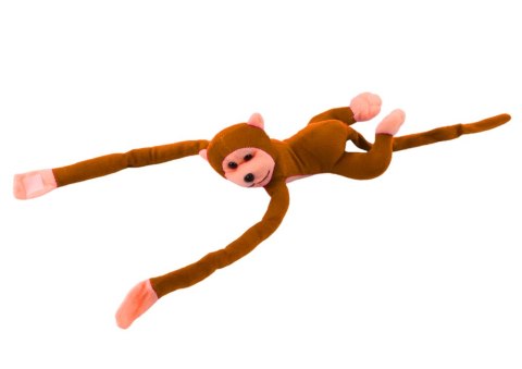 Maskotka Pluszowa Małpka z Dźwiękiem Jasno Brązowa 80 cm LEAN Toys Maskotka Pluszowa Małpka z Dźwiękiem Jasno Brązowa 80 cm LEAN Toys