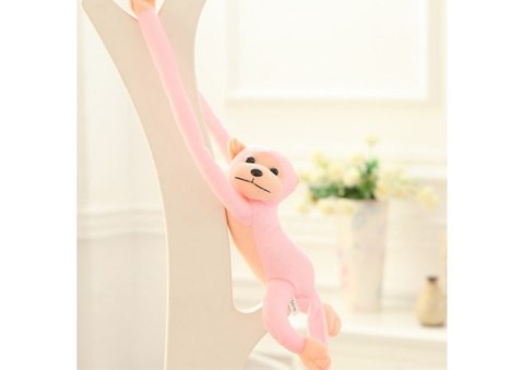 Maskotka Pluszowa Małpka z Dźwiękiem Różowa 60 cm LEAN TOYS Maskotka Pluszowa Małpka z Dźwiękiem Różowa 60 cm LEAN TOYS