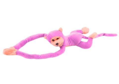 Maskotka Pluszowa Małpka z Dźwiękiem Różowa 60 cm LEAN TOYS Maskotka Pluszowa Małpka z Dźwiękiem Różowa 60 cm LEAN TOYS