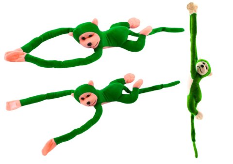 Maskotka Pluszowa Małpka z Dźwiękiem Zielona 60 cm LEAN TOYS Maskotka Pluszowa Małpka z Dźwiękiem Zielona 60 cm LEAN TOYS