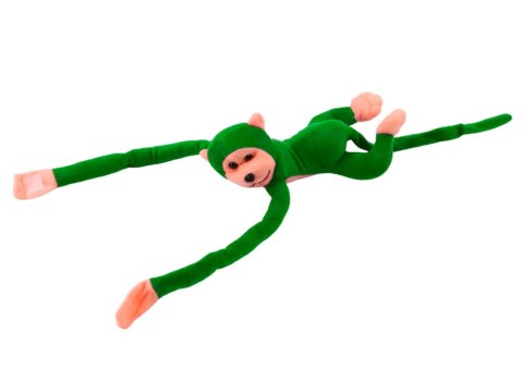 Maskotka Pluszowa Małpka z Dźwiękiem Zielona 80 cm LEAN Toys Maskotka Pluszowa Małpka z Dźwiękiem Zielona 80 cm LEAN Toys