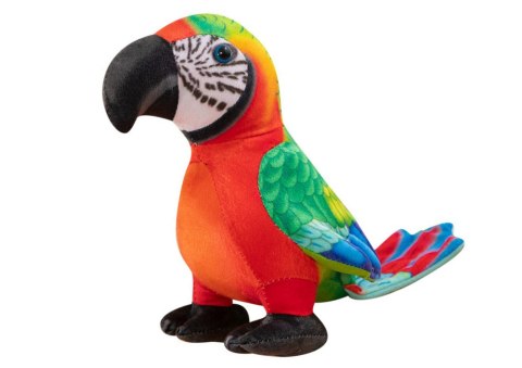 Maskotka Pluszowa Papuga Czerwona 20 cm LEAN Toys Maskotka Pluszowa Papuga Czerwona 20 cm LEAN Toys