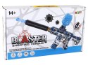 Pistolet Broń Karabin Na Wodę Niebieski Kulki Wodne LEAN Toys