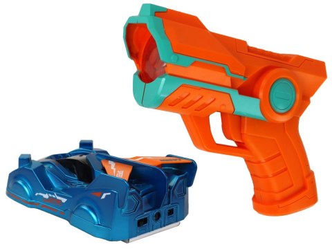 Samochód Jeżdżący Po Ścianach Na Laser Niebieski LEAN Toys Samochód Jeżdżący Po Ścianach Na Laser Niebieski LEAN Toys