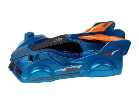 Samochód Jeżdżący Po Ścianach Na Laser Niebieski LEAN Toys Samochód Jeżdżący Po Ścianach Na Laser Niebieski LEAN Toys