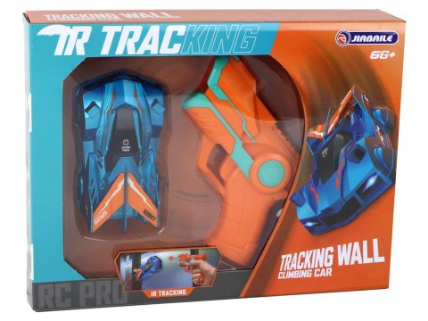 Samochód Jeżdżący Po Ścianach Na Laser Niebieski LEAN Toys Samochód Jeżdżący Po Ścianach Na Laser Niebieski LEAN Toys