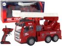 Straż Pożarna Drabina Wysięgnik Model Zdalnie Sterowany LEAN Toys