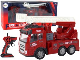 Straż Pożarna Drabina Wysięgnik Model Zdalnie Sterowany LEAN Toys