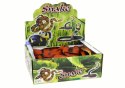 Sztuczny Gumowy Wąż Brązowy Z Czarno- Szarymi Łatkami LEAN TOYS