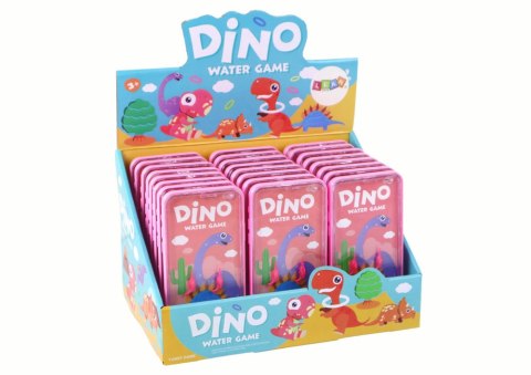 Wodna Gra Zręcznościowa Konsola Telefon Dinozaur Różowa LEAN TOYS Wodna Gra Zręcznościowa Konsola Telefon Dinozaur Różowa LEAN TOYS