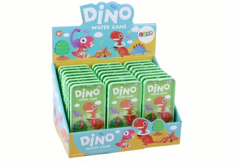 Wodna Gra Zręcznościowa Konsola Telefon Dinozaur Zielona LEAN TOYS Wodna Gra Zręcznościowa Konsola Telefon Dinozaur Zielona LEAN TOYS