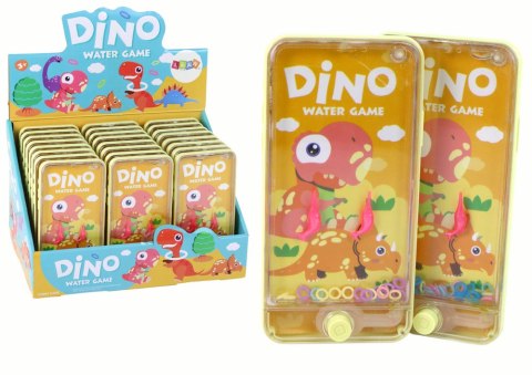 Wodna Gra Zręcznościowa Konsola Telefon Dinozaur Żółta LEAN TOYS Wodna Gra Zręcznościowa Konsola Telefon Dinozaur Żółta LEAN TOYS