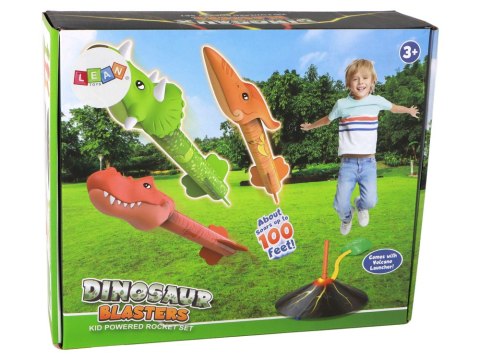 Wyrzutnia Wulkan Rakieta Dinozaury Gra W Domu I Na Podwórku LEAN Toys Wyrzutnia Wulkan Rakieta Dinozaury Gra W Domu I Na Podwórku LEAN Toys