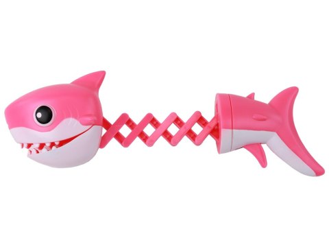 Zabawka Gryząca Rybka Różowa Rekin Pistolet LEAN TOYS Zabawka Gryząca Rybka Różowa Rekin Pistolet LEAN TOYS