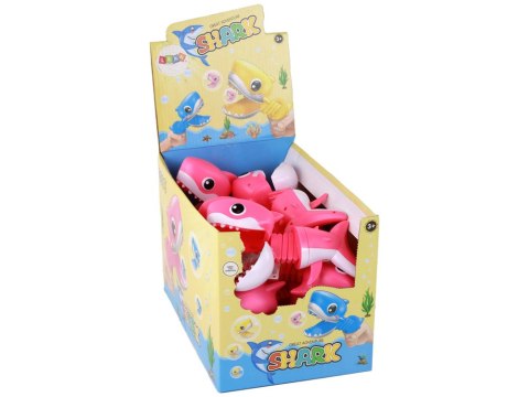 Zabawka Gryząca Rybka Różowa Rekin Pistolet LEAN TOYS Zabawka Gryząca Rybka Różowa Rekin Pistolet LEAN TOYS