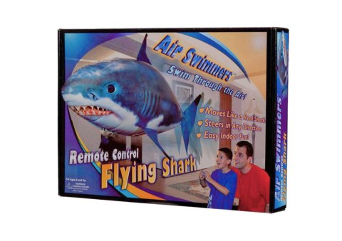Zdalnie Sterowana Ryba R/C Rekin Niebieski Latający Balon LEAN Toys Zdalnie Sterowana Ryba R/C Rekin Niebieski Latający Balon LEAN Toys