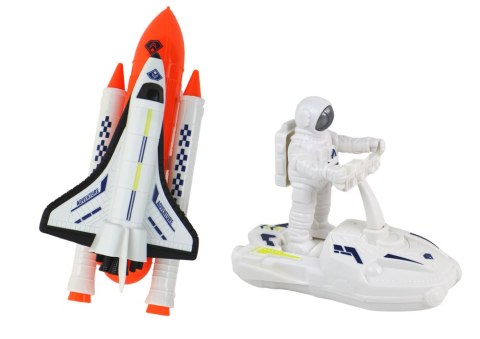 Zestaw Kosmiczny Misja Kosmiczna Rakieta Statek Kosmiczny 8 ele. LEAN Toys Zestaw Kosmiczny Misja Kosmiczna Rakieta Statek Kosmiczny 8 ele. LEAN Toys