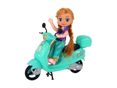 Zestaw Lalka Z Dzieckiem Skutery Zestaw Akcesoria LEAN Toys Zestaw Lalka Z Dzieckiem Skutery Zestaw Akcesoria LEAN Toys