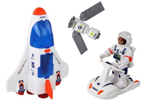 Zestaw Misja Kosmiczna Rakieta Kosmos Statki Space Pojazdy 7 ele LEAN Toys Zestaw Misja Kosmiczna Rakieta Kosmos Statki Space Pojazdy 7 ele LEAN Toys