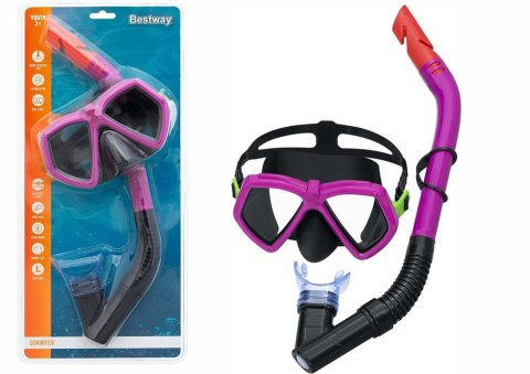 Zestaw do Nurkowania Maska z Rurką Różowy 24070 Bestway Zestaw do Nurkowania Maska z Rurką Różowy 24070 Bestway
