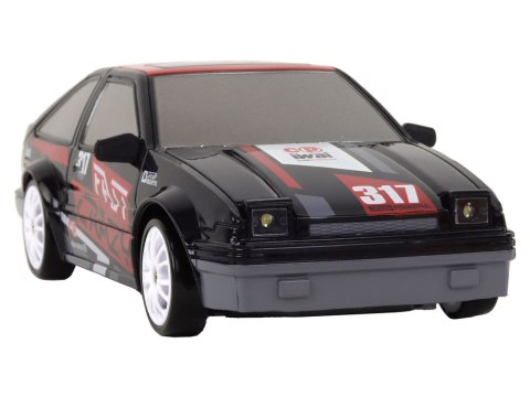 Autko Sportowe Zdalnie Sterowane R/C 1:24 Czarne Wymienne Koła LEAN Toys Autko Sportowe Zdalnie Sterowane R/C 1:24 Czarne Wymienne Koła LEAN Toys