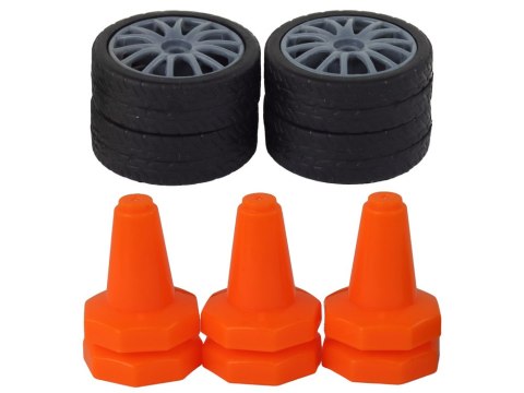 Autko Sportowe Zdalnie Sterowane R/C 1:24 Pomarańczowe Wymienne Koła LEAN Toys Autko Sportowe Zdalnie Sterowane R/C 1:24 Pomarańczowe Wymienne Koła LEAN Toys