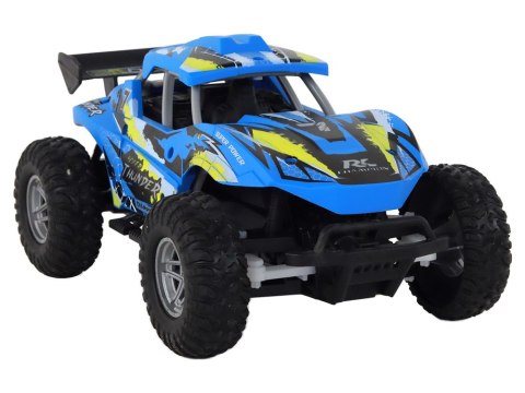 Auto 1:16 Zdalnie Sterowane Off-Road Samochód Terenowy RC Niebieski LEAN Toys Auto 1:16 Zdalnie Sterowane Off-Road Samochód Terenowy RC Niebieski LEAN Toys