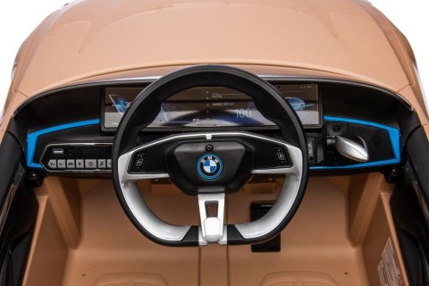 Auto Na Akumulator BMW I4 Złote 4x4 LEAN CARS Auto Na Akumulator BMW I4 Złote 4x4 LEAN CARS