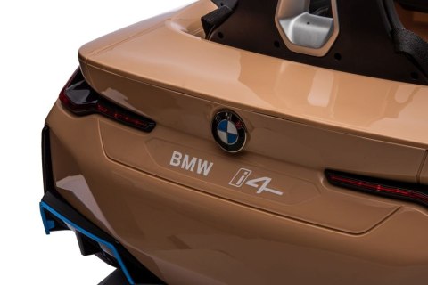 Auto Na Akumulator BMW I4 Złote 4x4 LEAN CARS Auto Na Akumulator BMW I4 Złote 4x4 LEAN CARS
