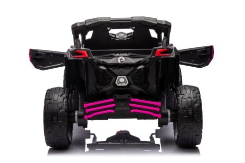 Auto Na Akumulator Buggy Can-am DK-CA003 Różowy LEAN CARS Auto Na Akumulator Buggy Can-am DK-CA003 Różowy LEAN CARS