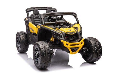 Auto Na Akumulator Buggy Can-am DK-CA003 Żółty LEAN CARS Auto Na Akumulator Buggy Can-am DK-CA003 Żółty LEAN CARS