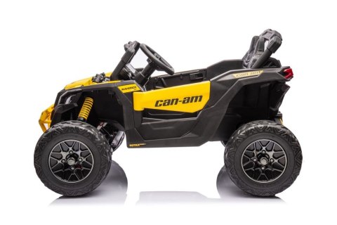 Auto Na Akumulator Buggy Can-am DK-CA003 Żółty LEAN CARS Auto Na Akumulator Buggy Can-am DK-CA003 Żółty LEAN CARS