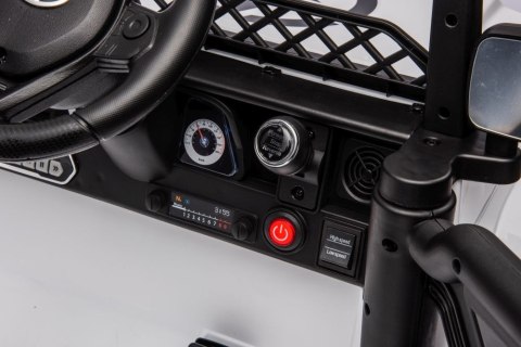 Auto Na Akumulator Toyota FJ Biała 4x4 LEAN CARS Auto Na Akumulator Toyota FJ Biała 4x4 LEAN CARS