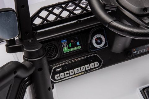 Auto Na Akumulator Toyota FJ Biała 4x4 LEAN CARS Auto Na Akumulator Toyota FJ Biała 4x4 LEAN CARS