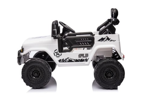 Auto Na Akumulator Toyota FJ Biała 4x4 LEAN CARS Auto Na Akumulator Toyota FJ Biała 4x4 LEAN CARS