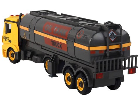 Cysterna DIY Do Skręcania i Rozkręcania Żółta Światła Dźwięk LEAN Toys Cysterna DIY Do Skręcania i Rozkręcania Żółta Światła Dźwięk LEAN Toys