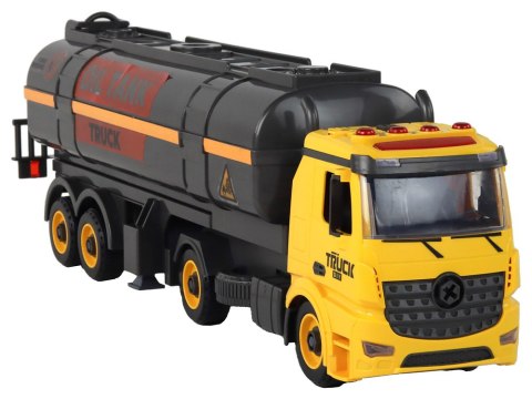 Cysterna DIY Do Skręcania i Rozkręcania Żółta Światła Dźwięk LEAN Toys Cysterna DIY Do Skręcania i Rozkręcania Żółta Światła Dźwięk LEAN Toys