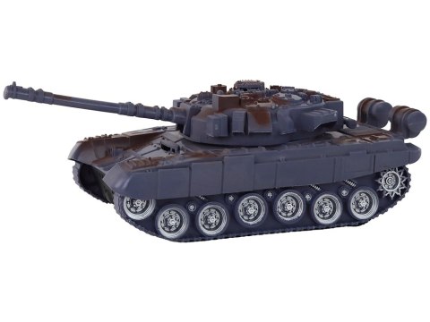 Czołg R/C Zdalnie Sterowany Światła Dźwięk Granatowy 1:18 27MHz LEAN Toys Czołg R/C Zdalnie Sterowany Światła Dźwięk Granatowy 1:18 27MHz LEAN Toys