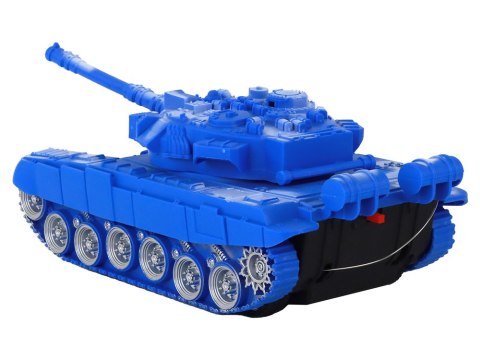 Czołg R/C Zdalnie Sterowany Światła Dźwięk Niebieski 1:18 27MHz LEAN Toys Czołg R/C Zdalnie Sterowany Światła Dźwięk Niebieski 1:18 27MHz LEAN Toys