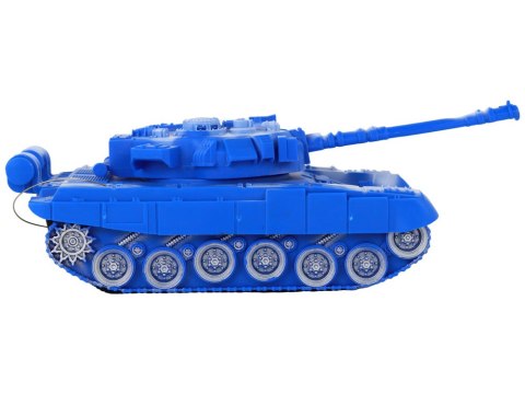 Czołg R/C Zdalnie Sterowany Światła Dźwięk Niebieski 1:18 27MHz LEAN Toys Czołg R/C Zdalnie Sterowany Światła Dźwięk Niebieski 1:18 27MHz LEAN Toys
