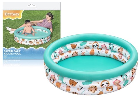 Dmuchany Basen Ogrodowy Dla Dzieci Zwierzątka 102 cm Bestway 51008 Bestway Dmuchany Basen Ogrodowy Dla Dzieci Zwierzątka 102 cm Bestway 51008 Bestway