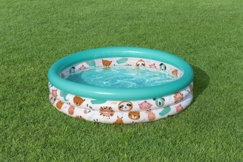Dmuchany Basen Ogrodowy Dla Dzieci Zwierzątka 102 cm Bestway 51008 Bestway Dmuchany Basen Ogrodowy Dla Dzieci Zwierzątka 102 cm Bestway 51008 Bestway