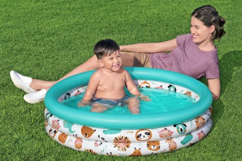 Dmuchany Basen Ogrodowy Dla Dzieci Zwierzątka 102 cm Bestway 51008 Bestway Dmuchany Basen Ogrodowy Dla Dzieci Zwierzątka 102 cm Bestway 51008 Bestway