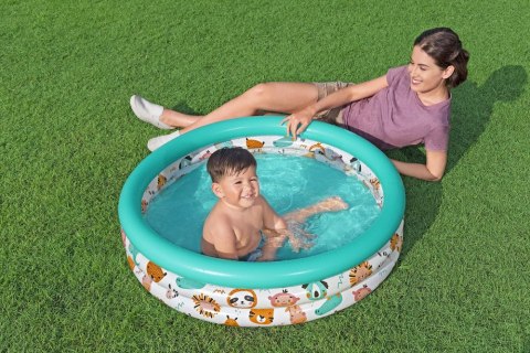 Dmuchany Basen Ogrodowy Dla Dzieci Zwierzątka 102 cm Bestway 51008 Bestway Dmuchany Basen Ogrodowy Dla Dzieci Zwierzątka 102 cm Bestway 51008 Bestway