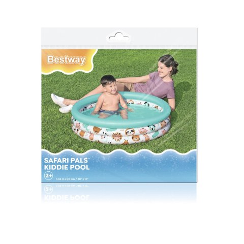 Dmuchany Basen Ogrodowy Dla Dzieci Zwierzątka 102 cm Bestway 51008 Bestway Dmuchany Basen Ogrodowy Dla Dzieci Zwierzątka 102 cm Bestway 51008 Bestway